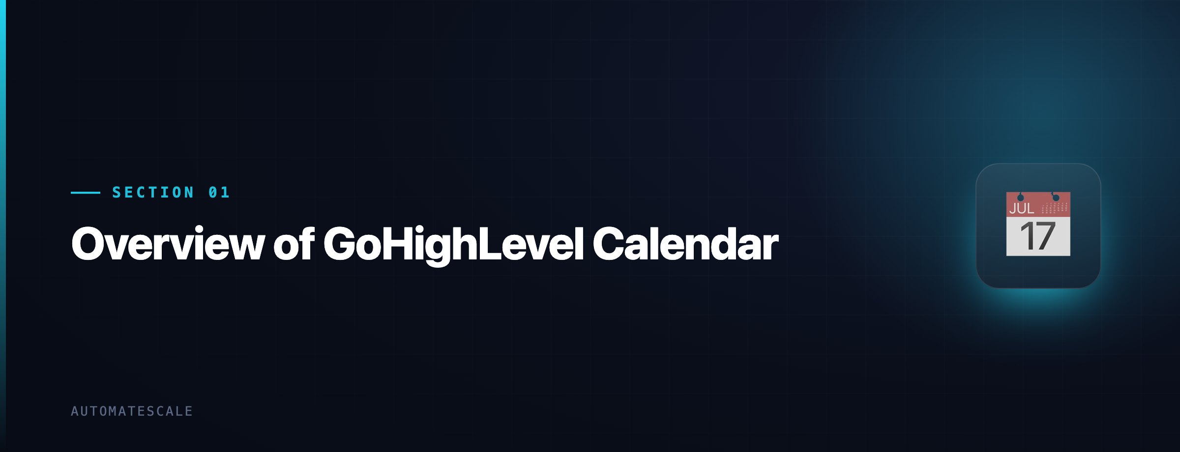 Overview of GoHighLevel Calendar