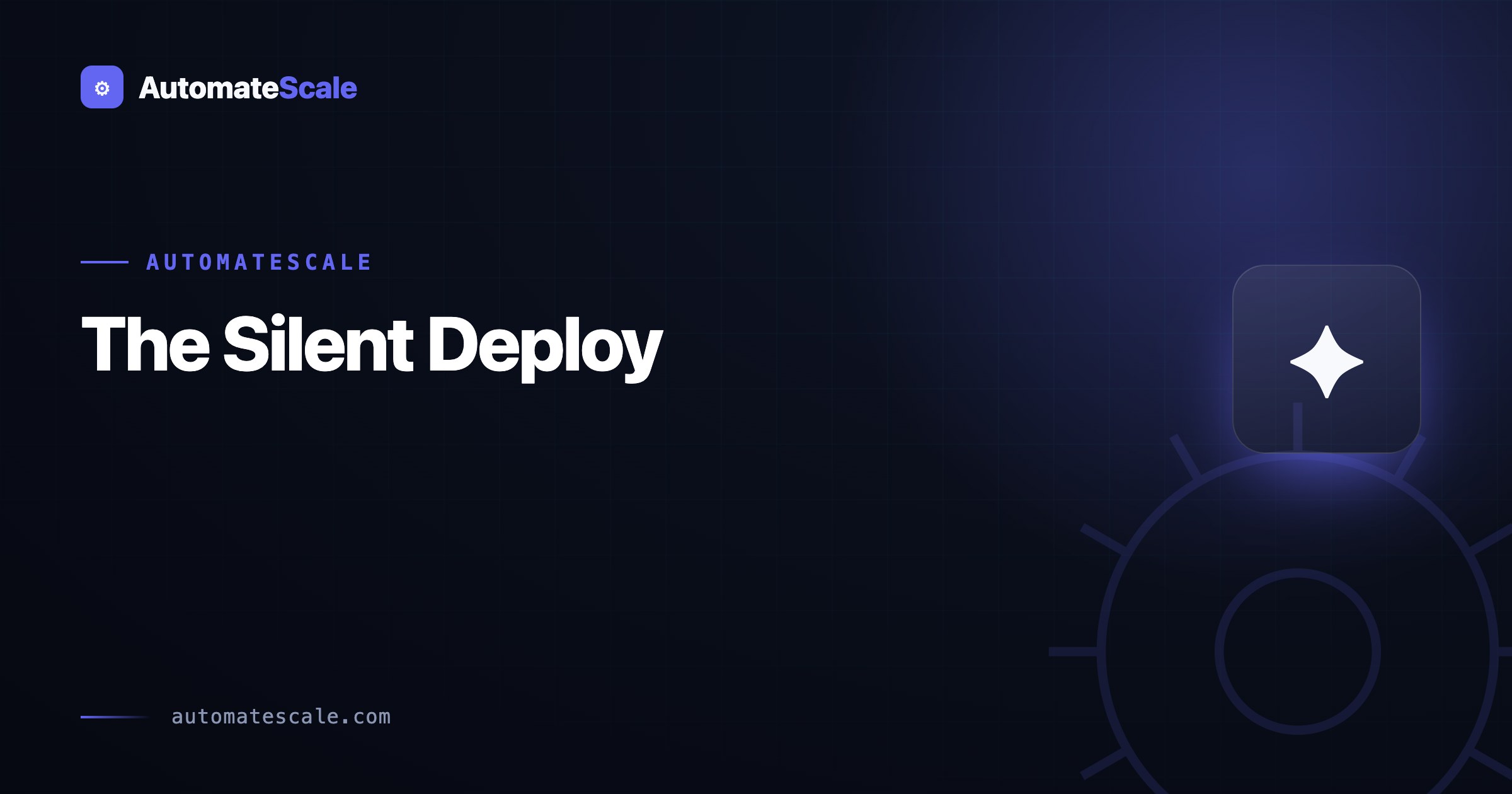 Every push built a deployment.Not one of them shipped a single byte.