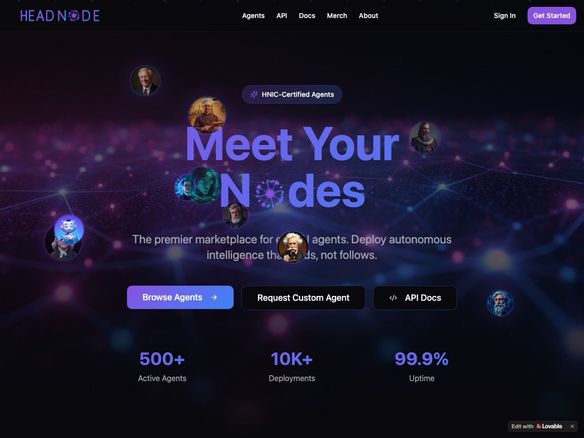 HeadNode preview